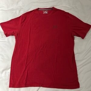 Red XL Under Armour Heatgear Tshirt